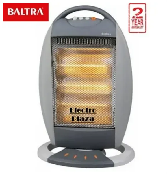 BTH101 Blister 1200W 3 Rod Halogen Heater With Two Years Warranty